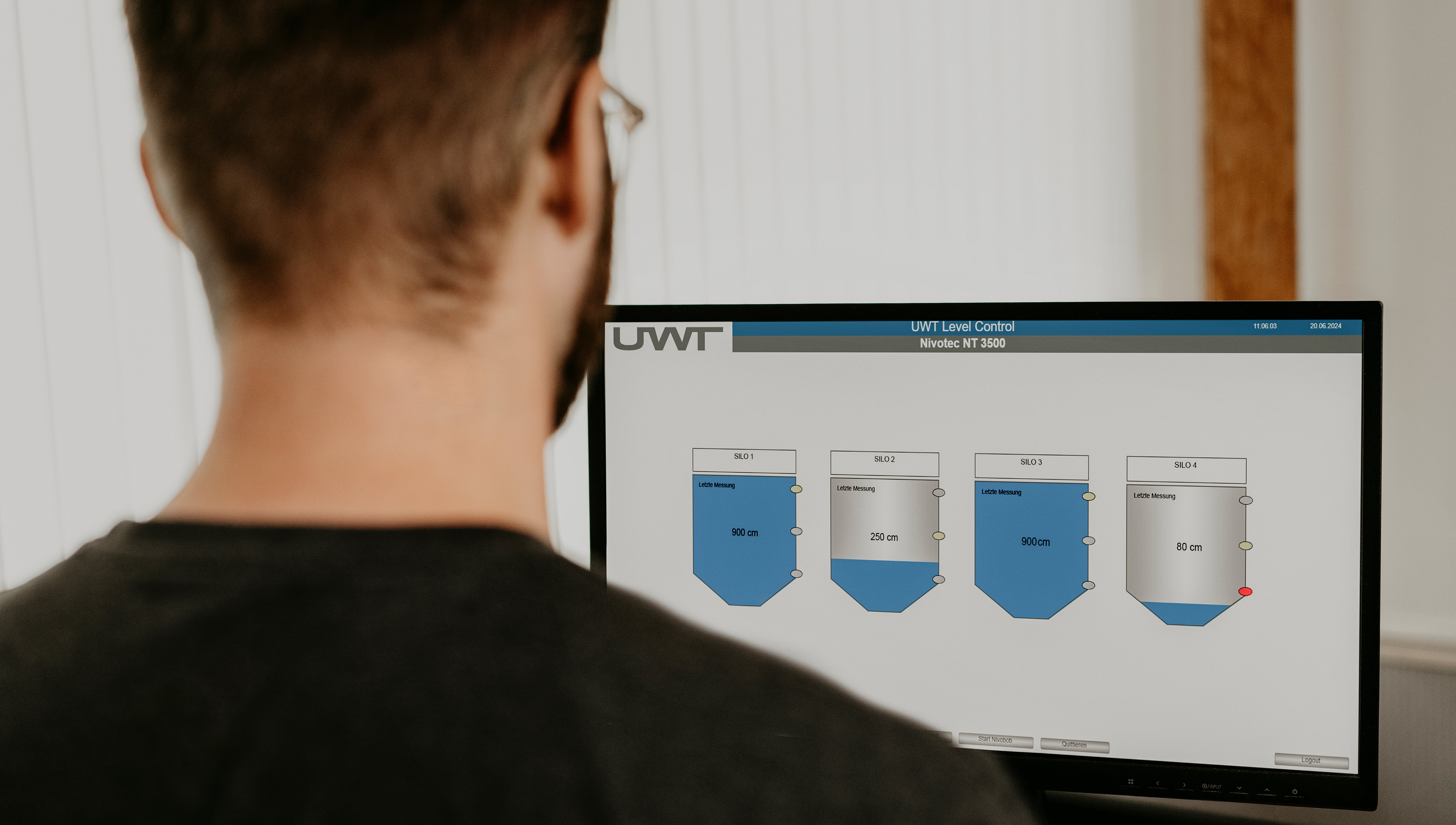 Sistema de visualización NivoTec