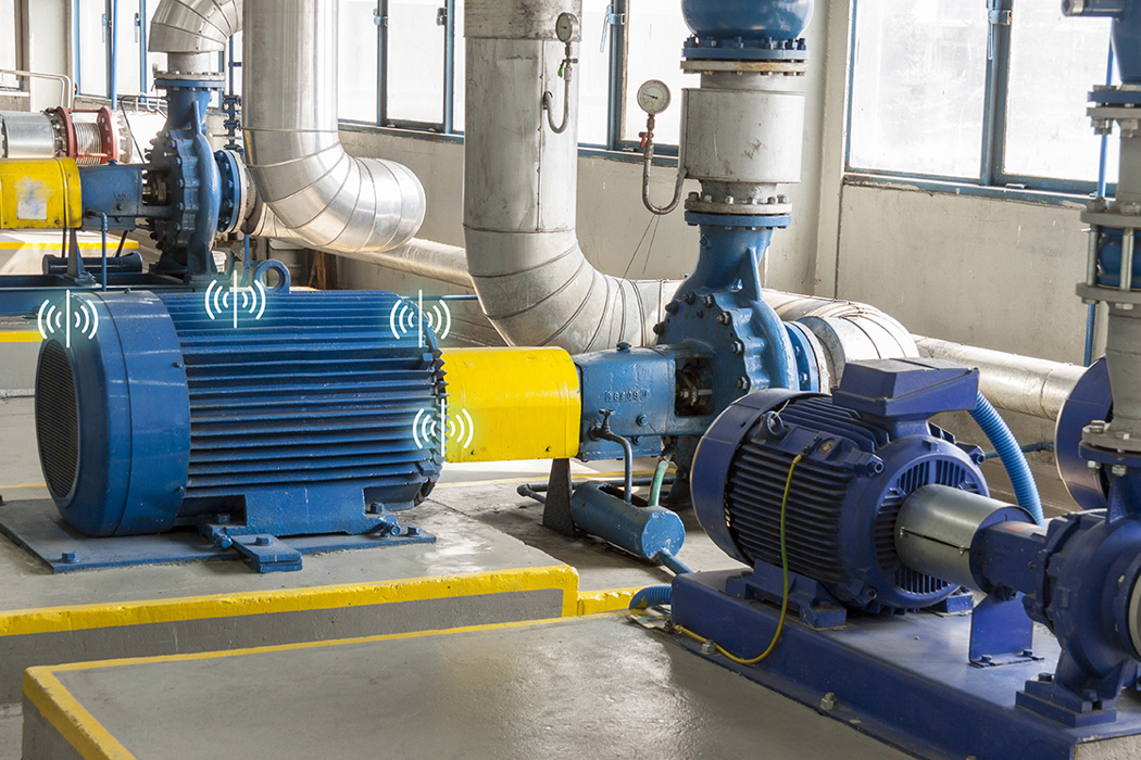 Monitoreo de vibración en motores industriales con sensores wireless