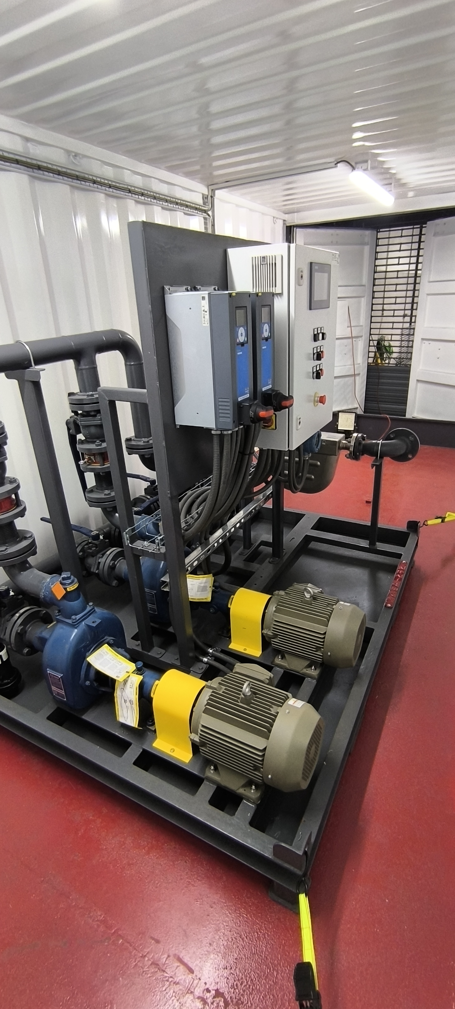 Skid instalado en sitio