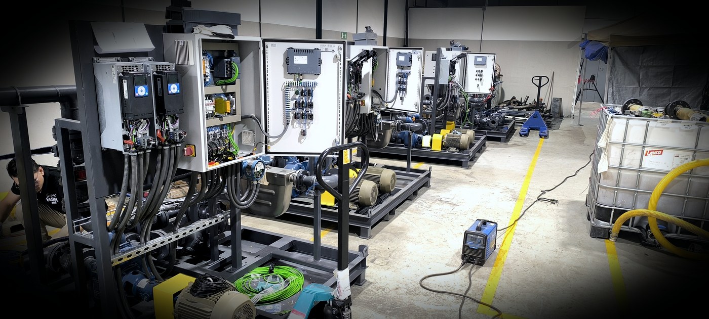 Fabricación de Skids de Bombeo